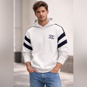 Y2K Polo Jeans Company by Ralph Lauren hoodie nautical Logo preppy Size XL